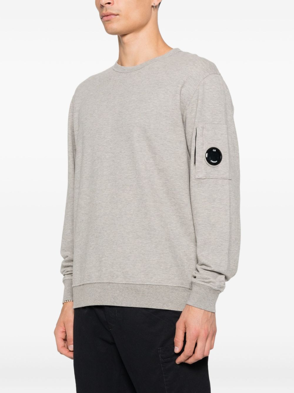 C.P. Company Men Cotton Crewneck Sweatshirt
