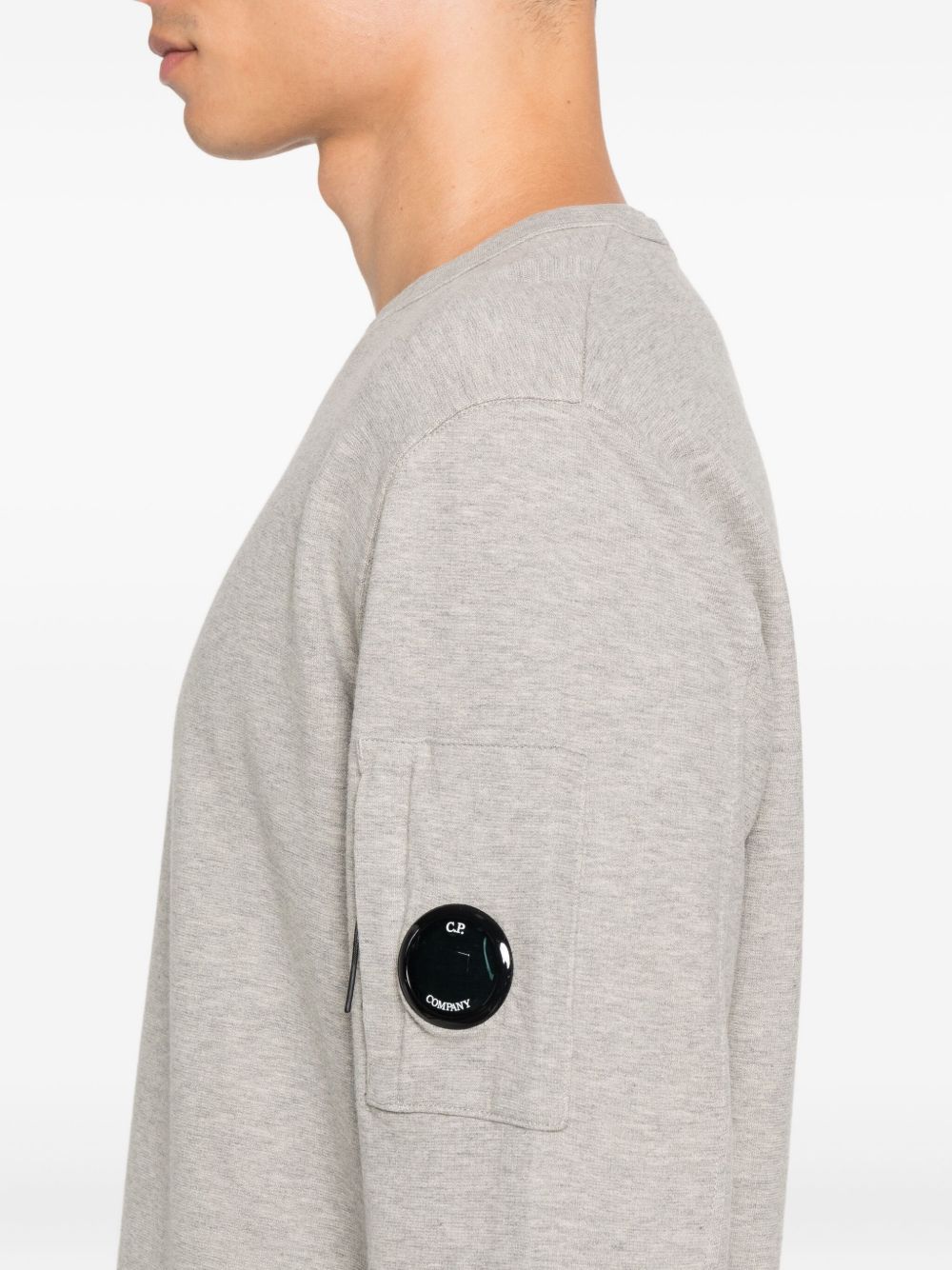 C.P. Company Men Cotton Crewneck Sweatshirt