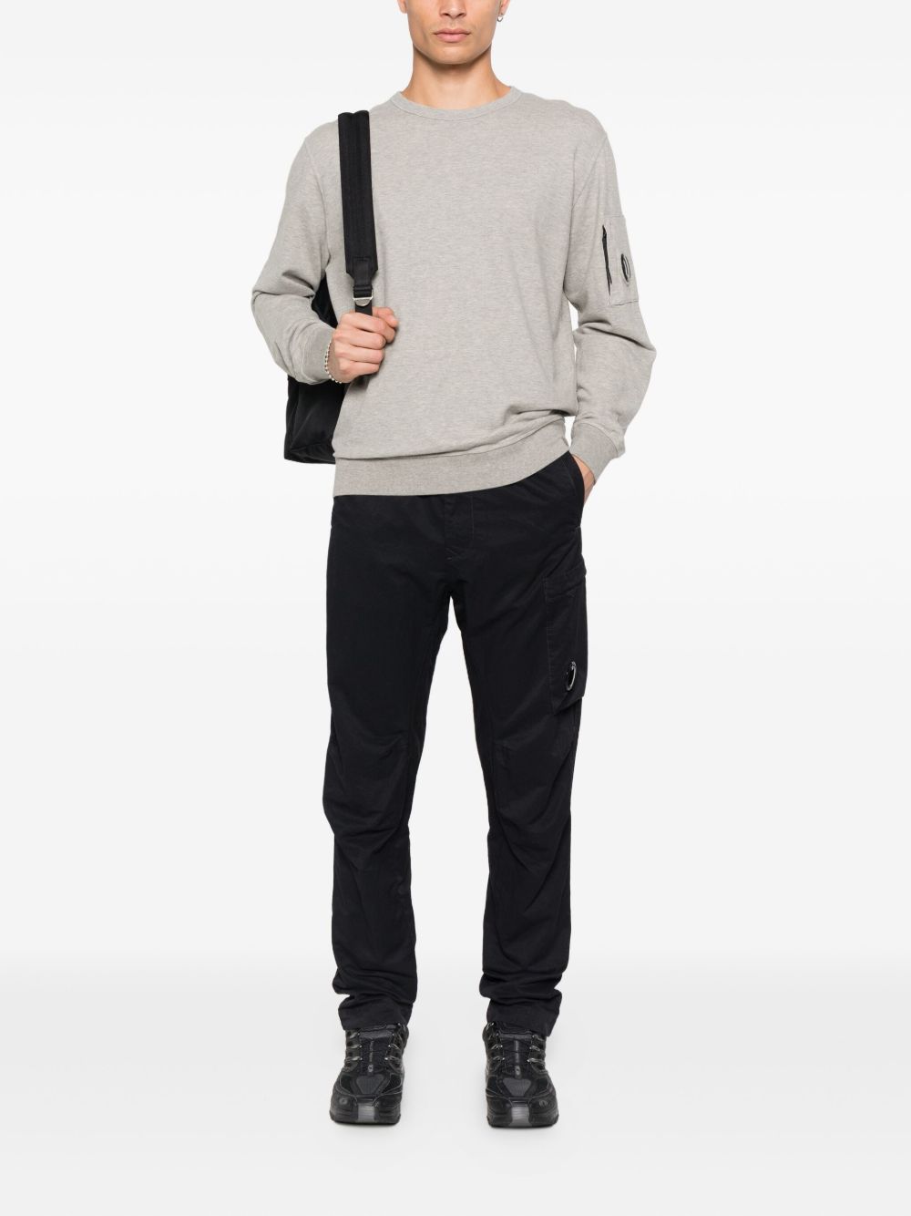C.P. Company Men Cotton Crewneck Sweatshirt
