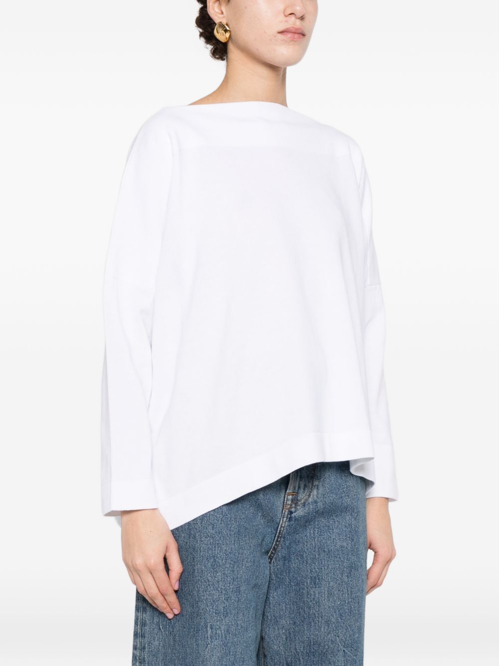 Daniela Gregis Women Cotton Boat-Neck Sweater DANIELA GREGIS