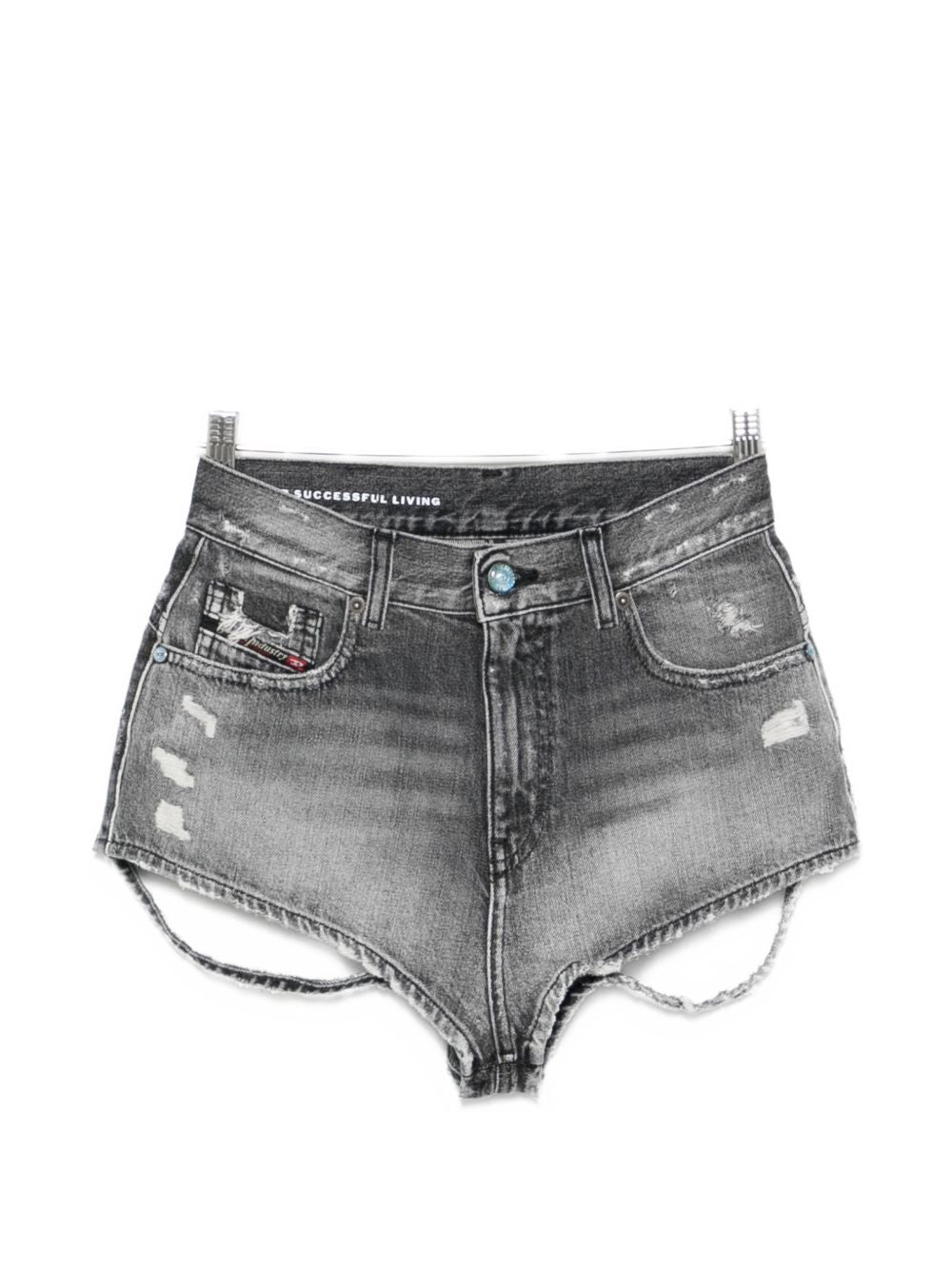 Diesel Women Denim Cotton Shorts DIESEL