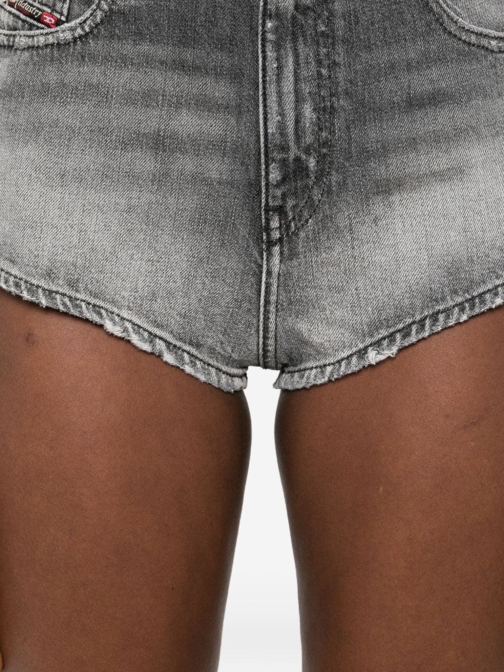 Diesel Women Denim Cotton Shorts DIESEL