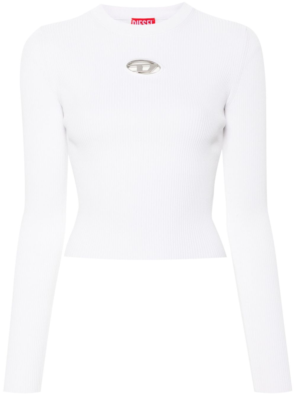 Diesel Women Logo Cropped Top DIESEL
