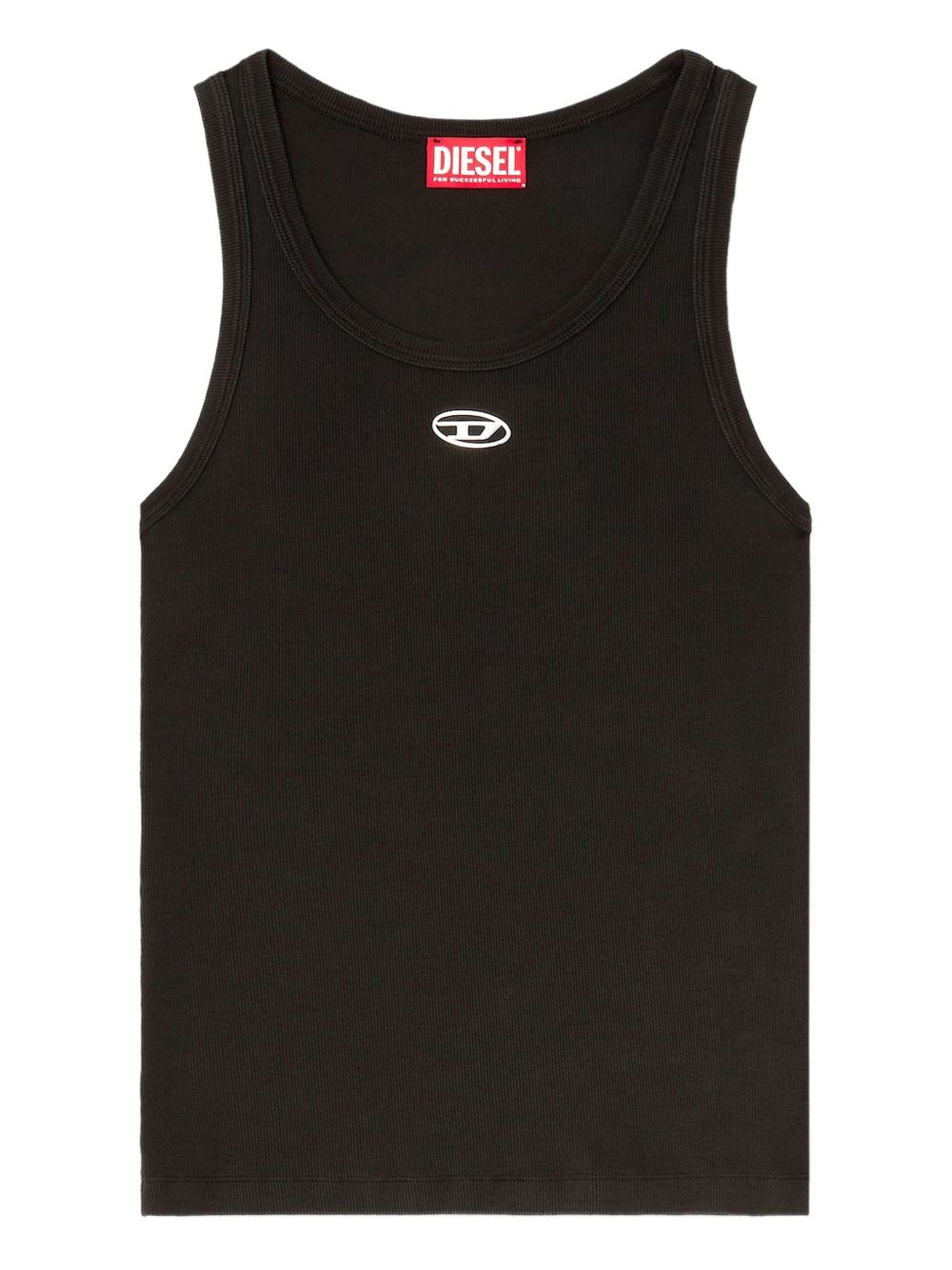 Diesel Women Logo Cotton Tank Top DIESEL
