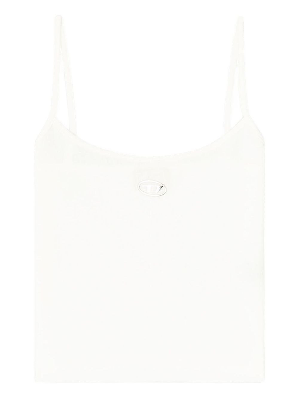 Diesel Women Logo Cotton Tank Top DIESEL