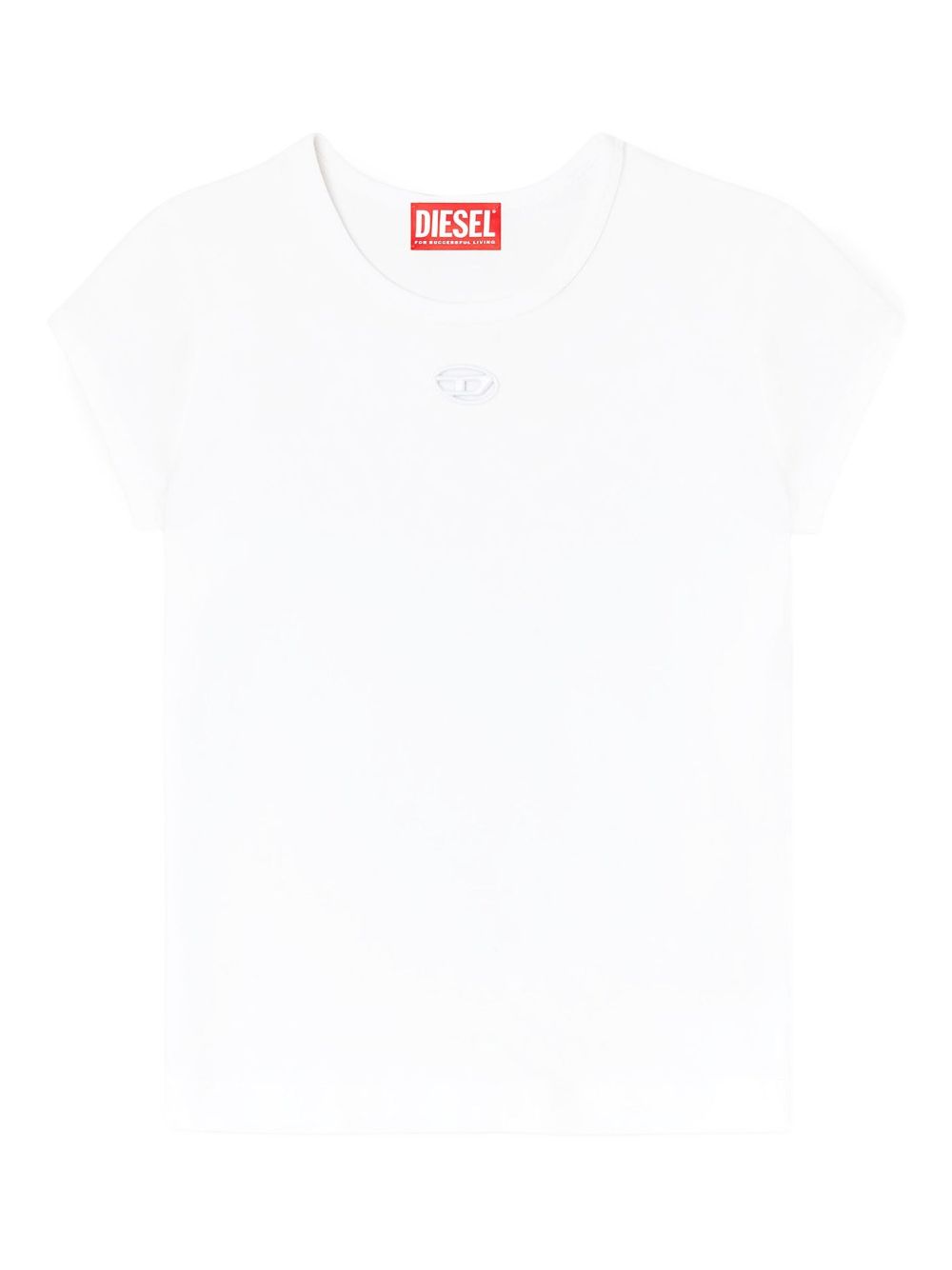 Diesel Women Logo Cotton T-Shirt DIESEL