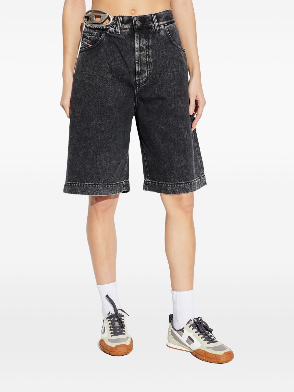 Diesel Women Denim Bermuda Shorts DIESEL