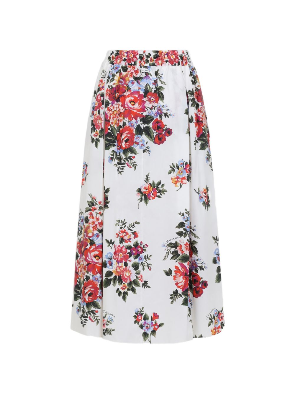 Dolce & Gabbana Women Flower Print Long Skirt DOLCE & GABBANA
