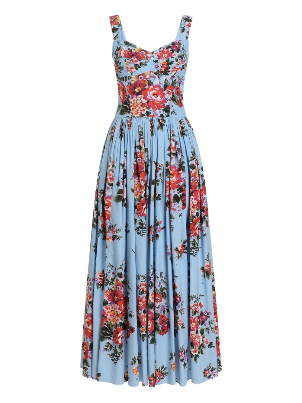 Dolce & Gabbana Women Flower Print Long Dress DOLCE & GABBANA