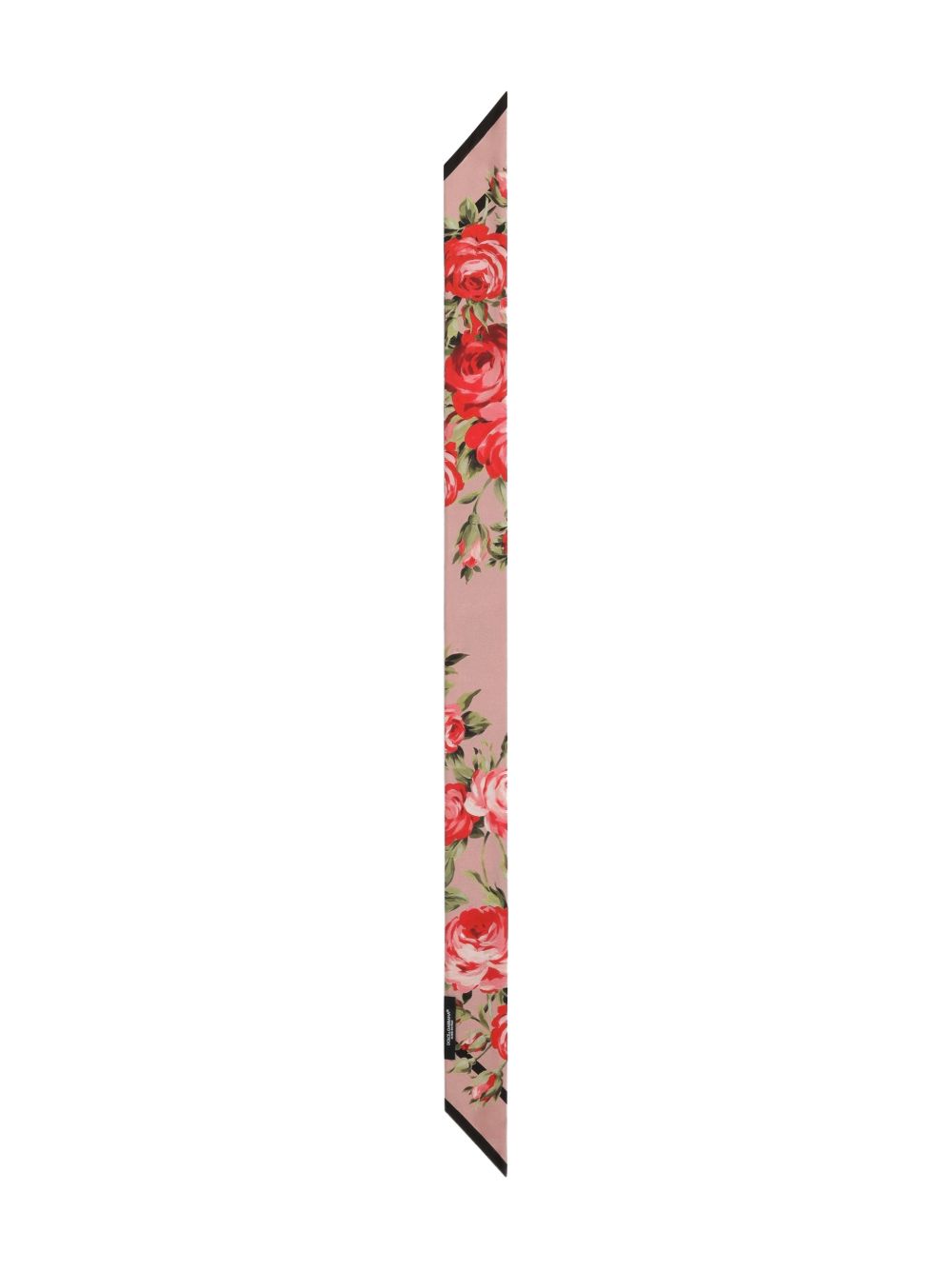 Dolce & Gabbana Women Roses Bouquet Print Silk Foulard DOLCE & GABBANA