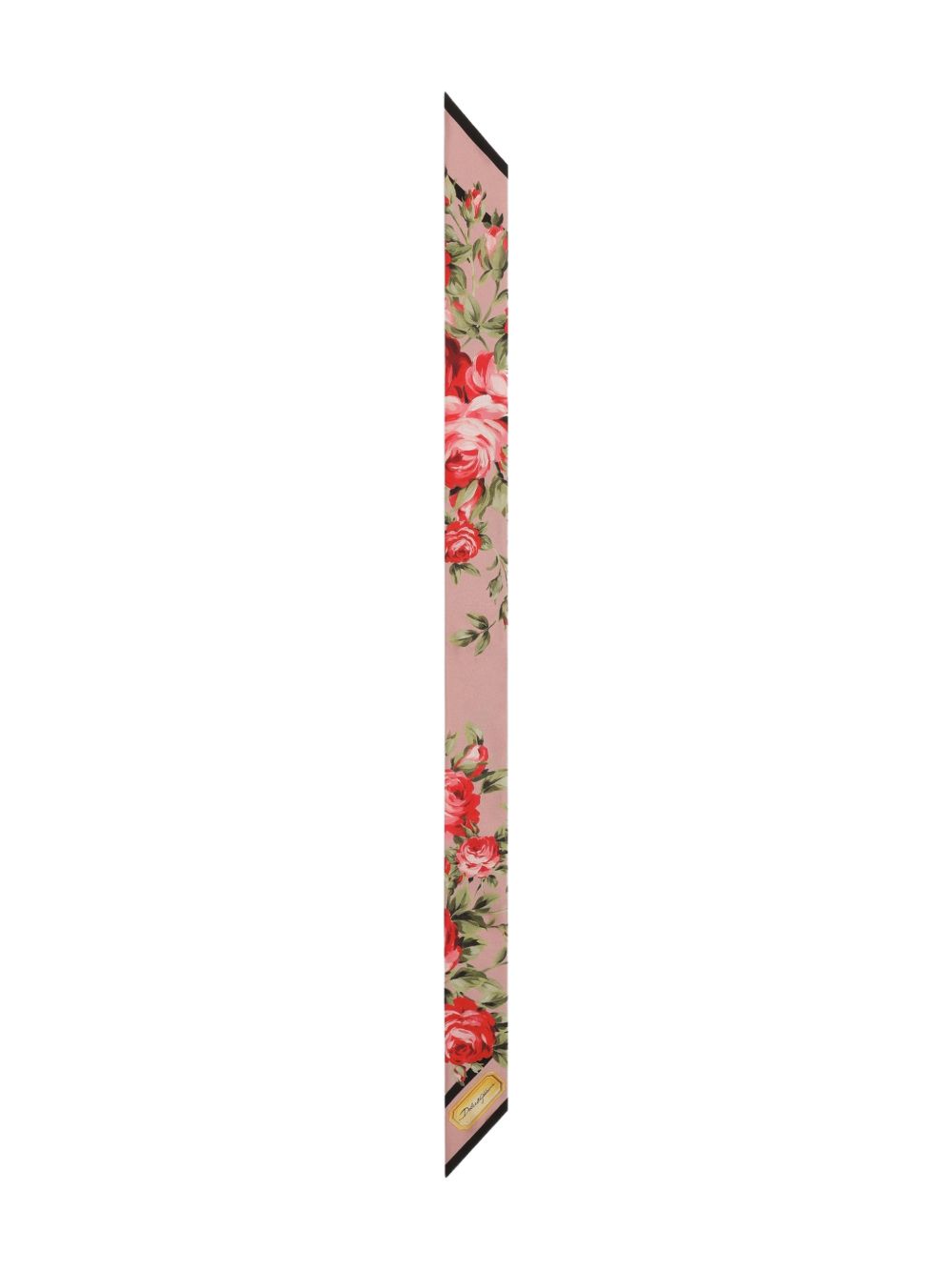 Dolce & Gabbana Women Roses Bouquet Print Silk Foulard DOLCE & GABBANA