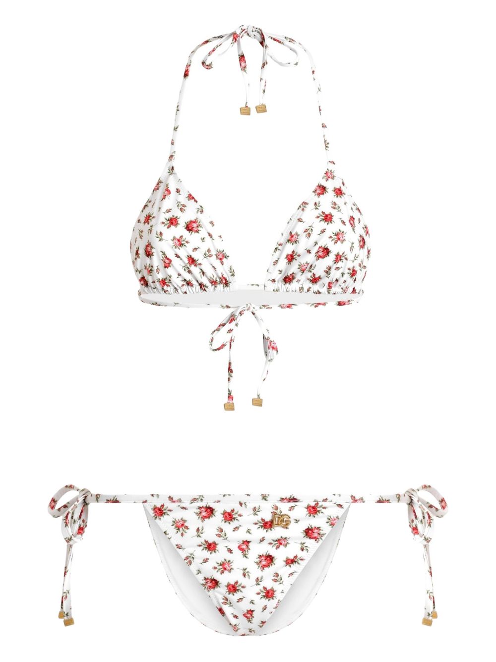 Dolce & Gabbana Women Roses Print Bikini Set
