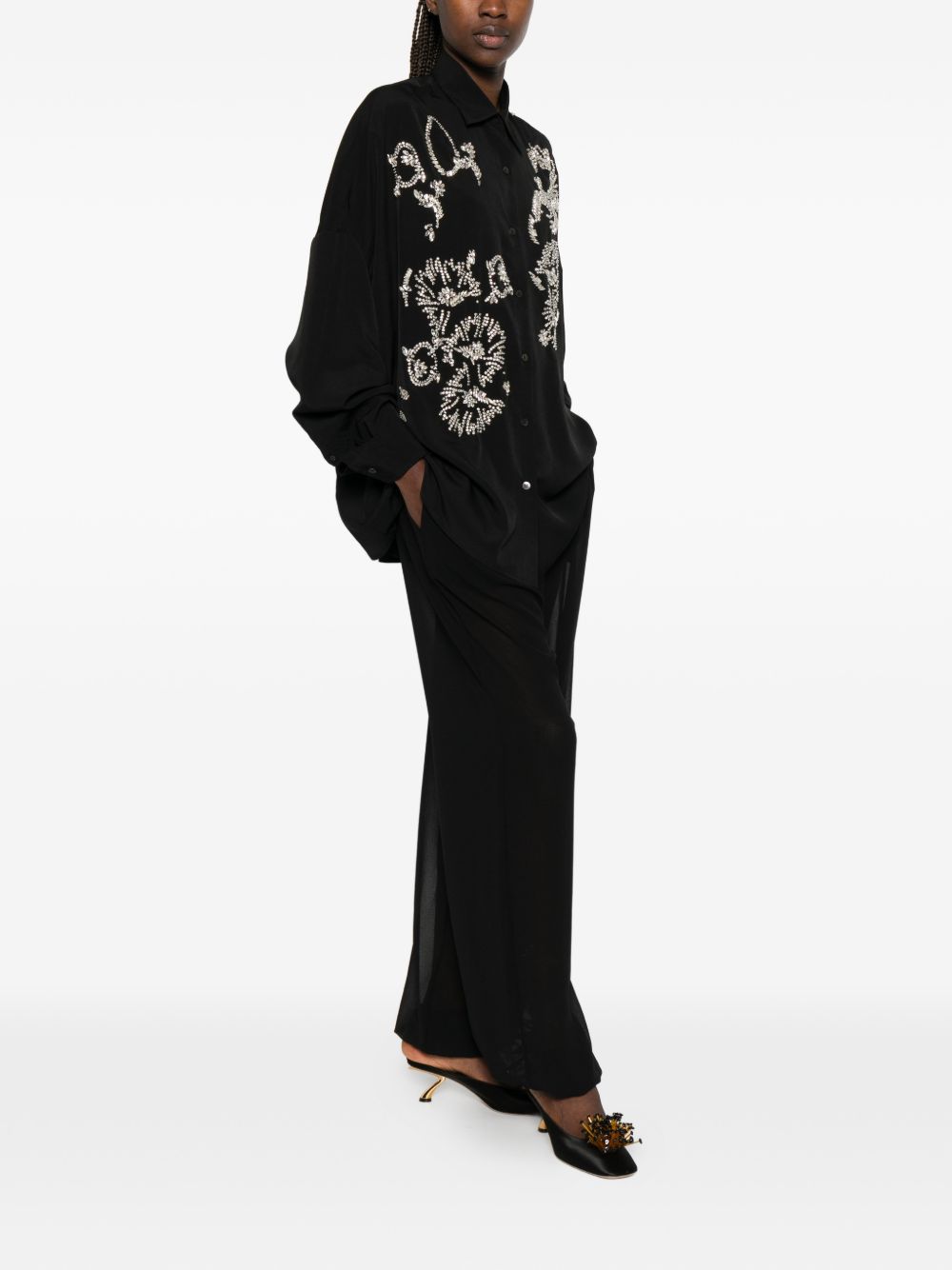 Dries Van Noten Women Casia Embroidered Shirt DRIES VAN NOTEN