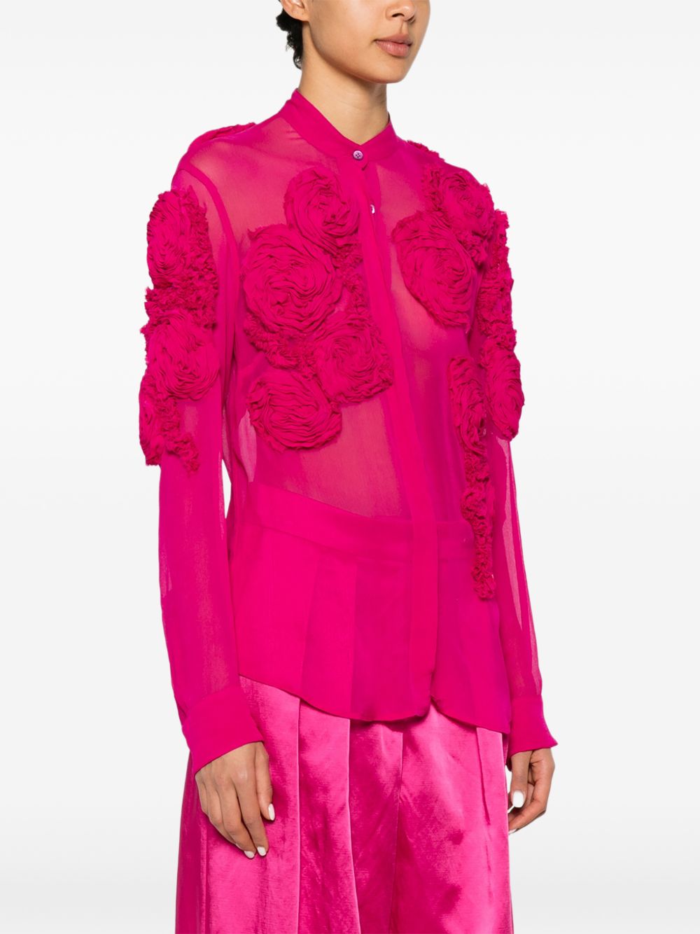Dries Van Noten Women Chowsa Embroidered Blouse DRIES VAN NOTEN