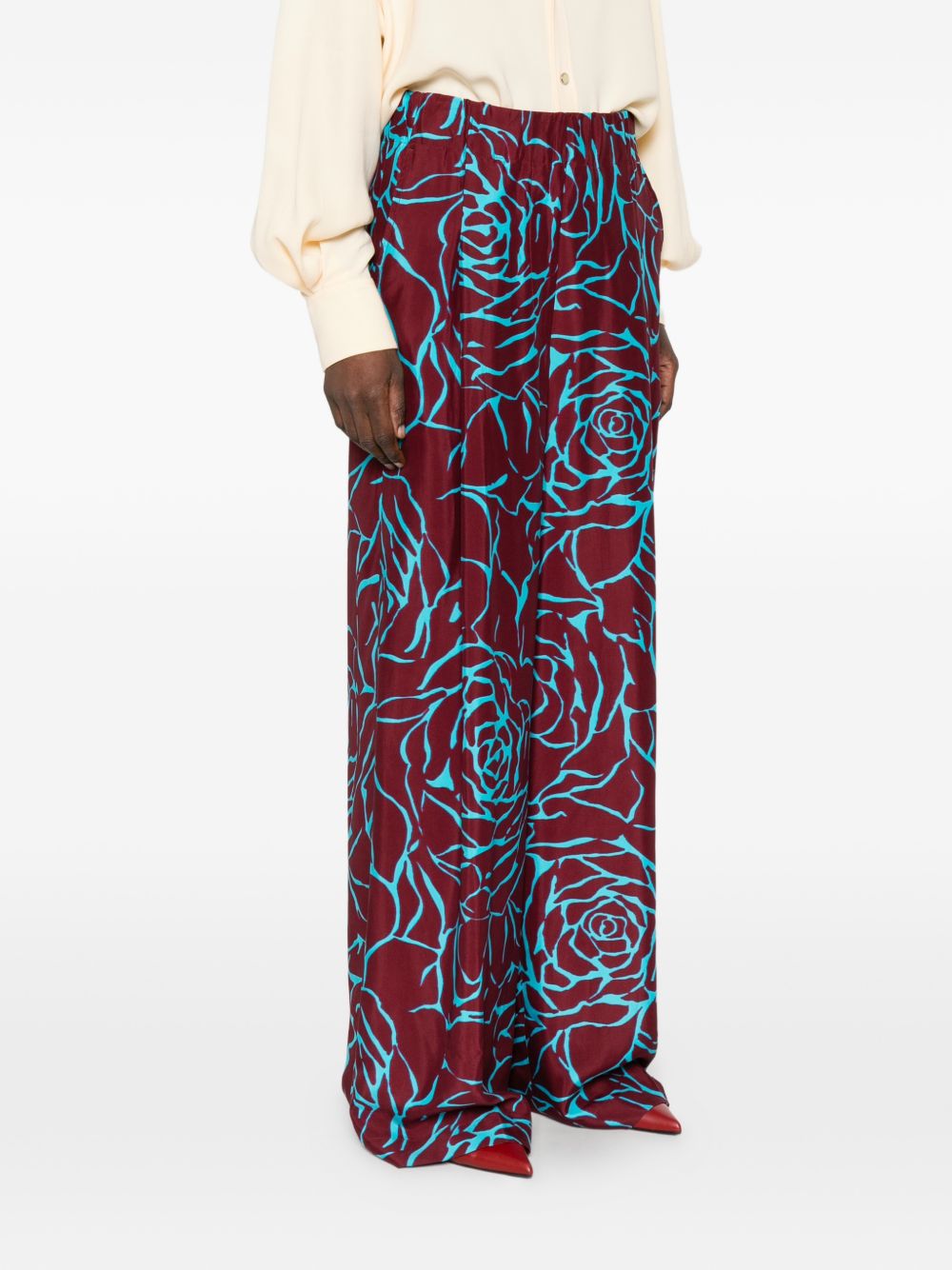 Dries Van Noten Women Pila Wide-Leg Trousers DRIES VAN NOTEN