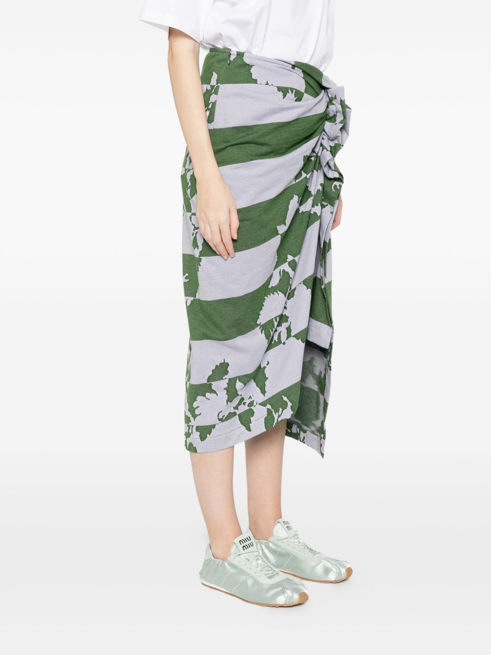 Dries Van Noten Women Hunam Cotton Skirt DRIES VAN NOTEN