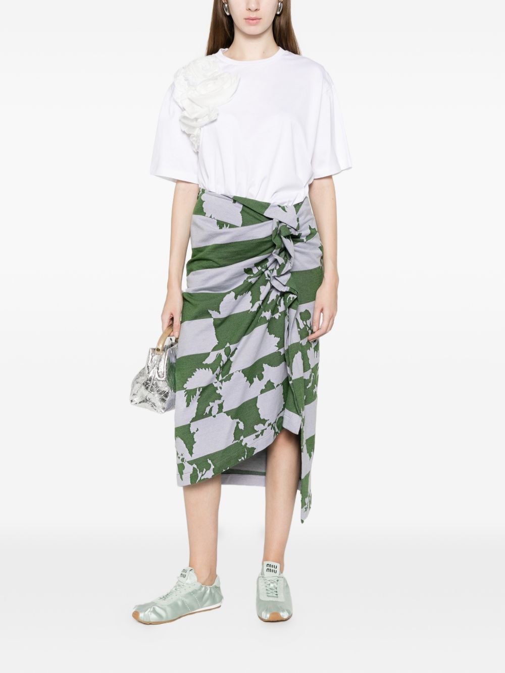 Dries Van Noten Women Hunam Cotton Skirt DRIES VAN NOTEN