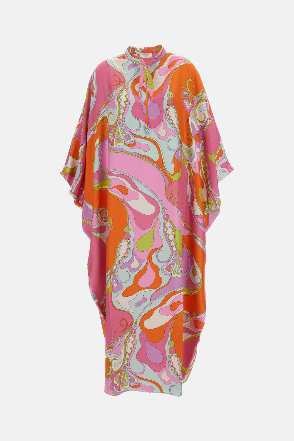 Emilio Pucci Women Printed Silk Maxi Kaftan PUCCI