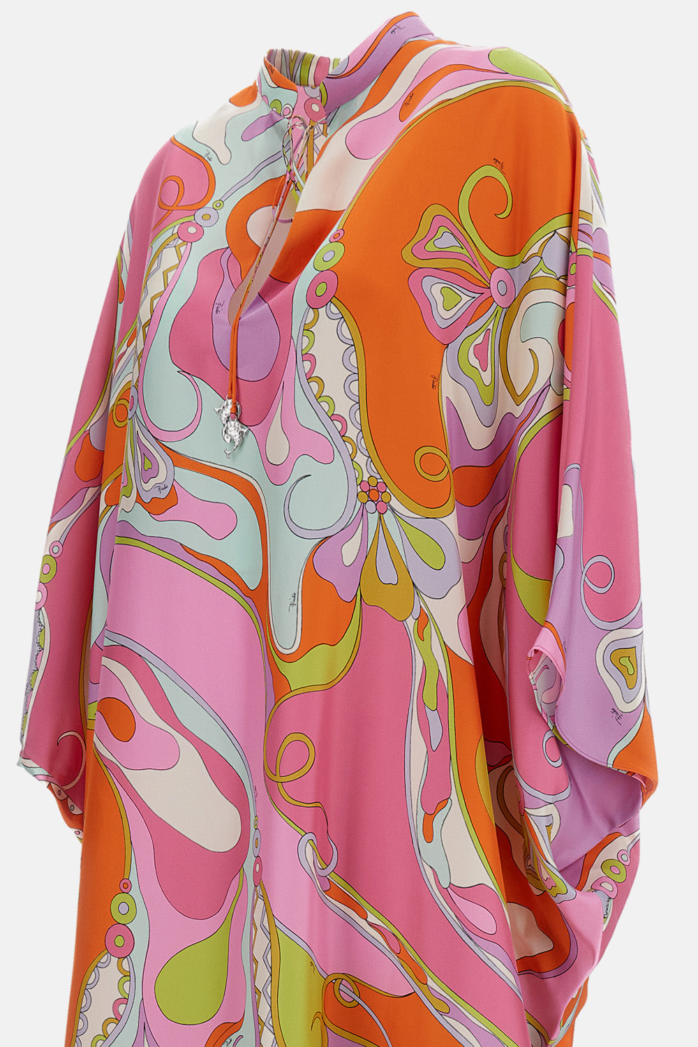 Emilio Pucci Women Printed Silk Maxi Kaftan PUCCI