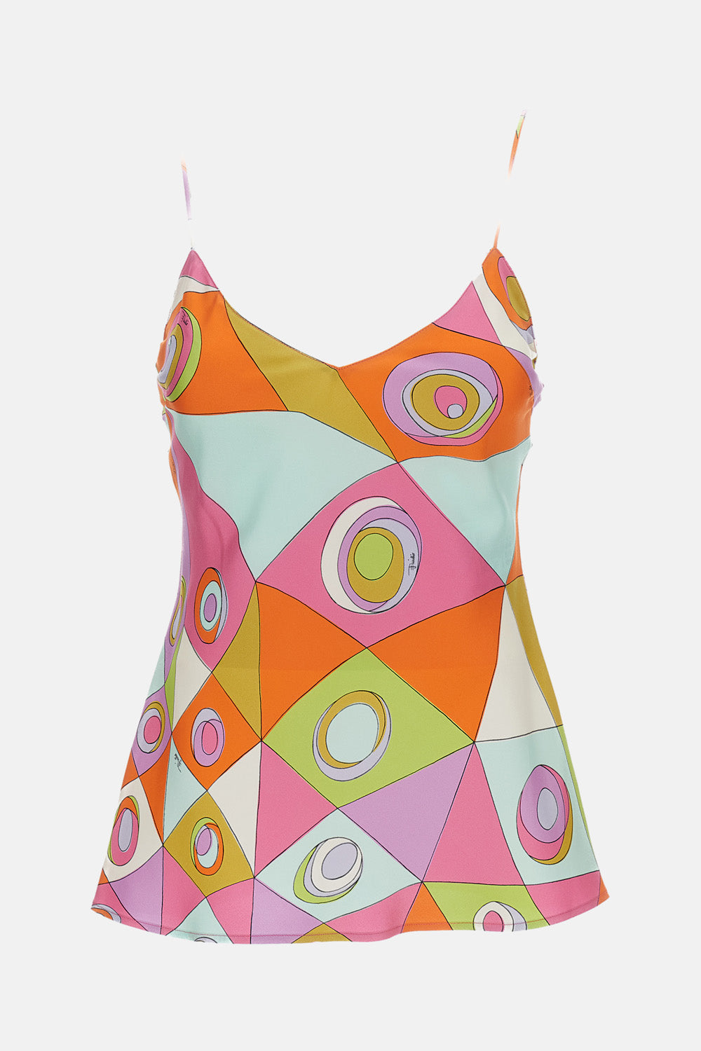 Emilio Pucci Women Printed Silk Top PUCCI