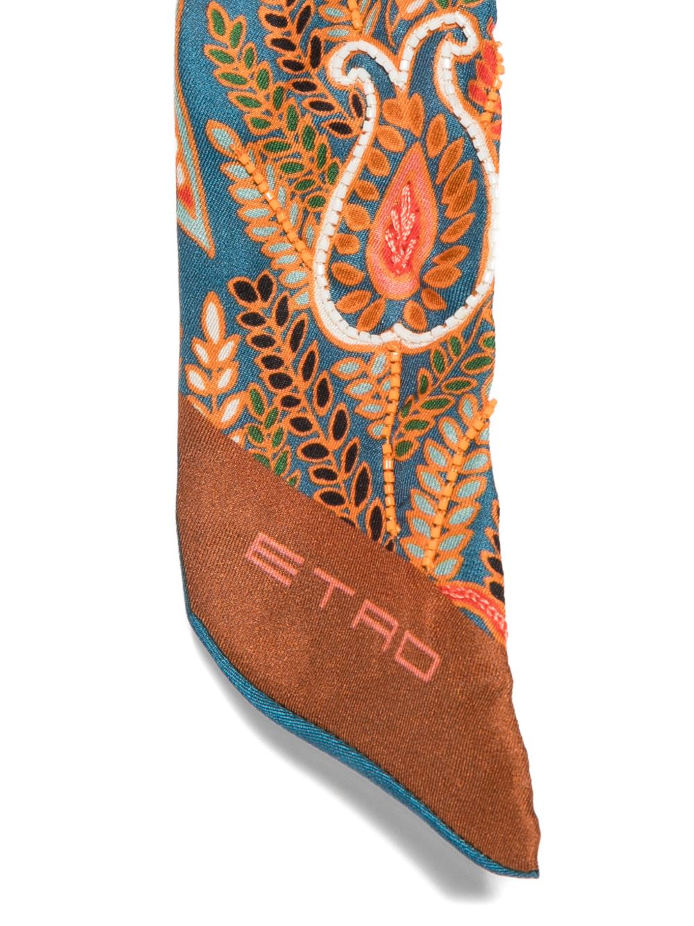Etro Women Paisley Print Silk Foulard ETRO