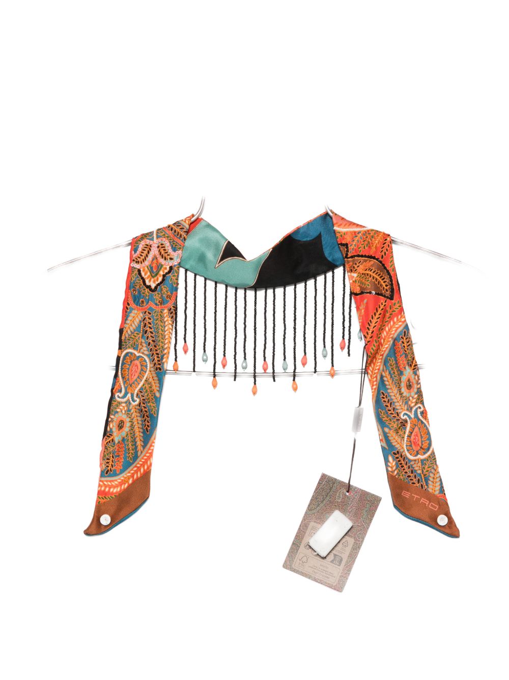 Etro Women Paisley Print Silk Foulard ETRO