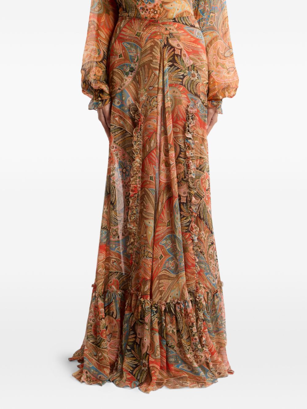 Etro Women Printed Long Skirt ETRO