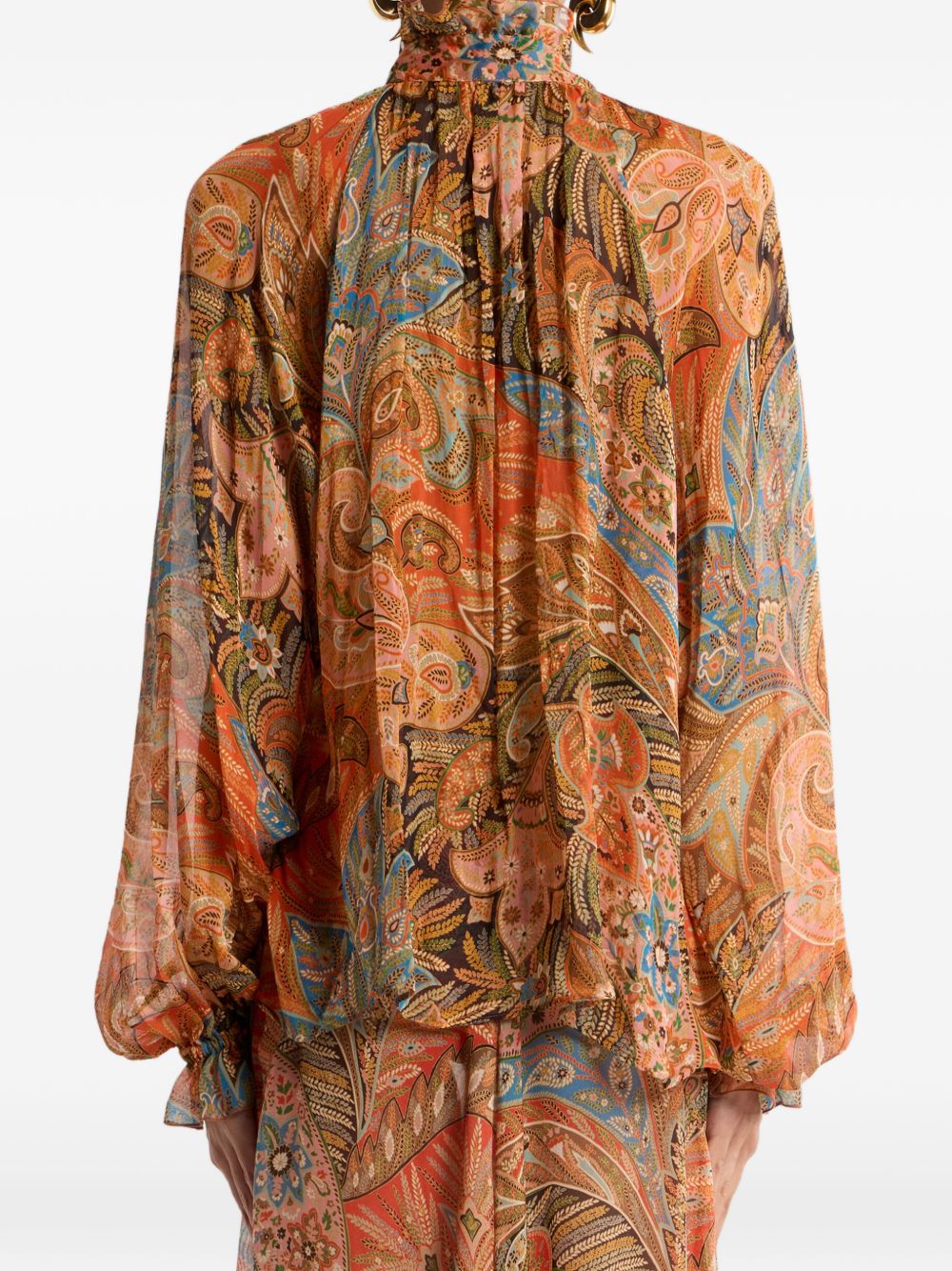 Etro Women Printed Silk Shirt ETRO
