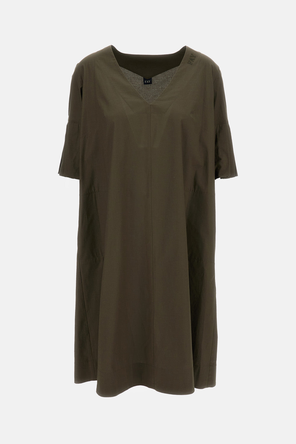 Fay Women V Neck Short Sleeves Dress FAY