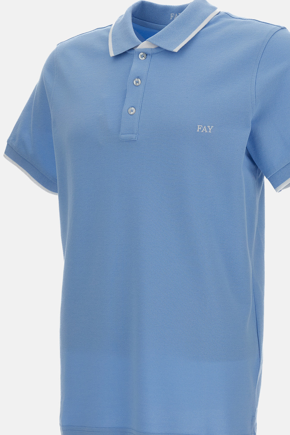 Fay Men Polo Piquet Stripes FAY