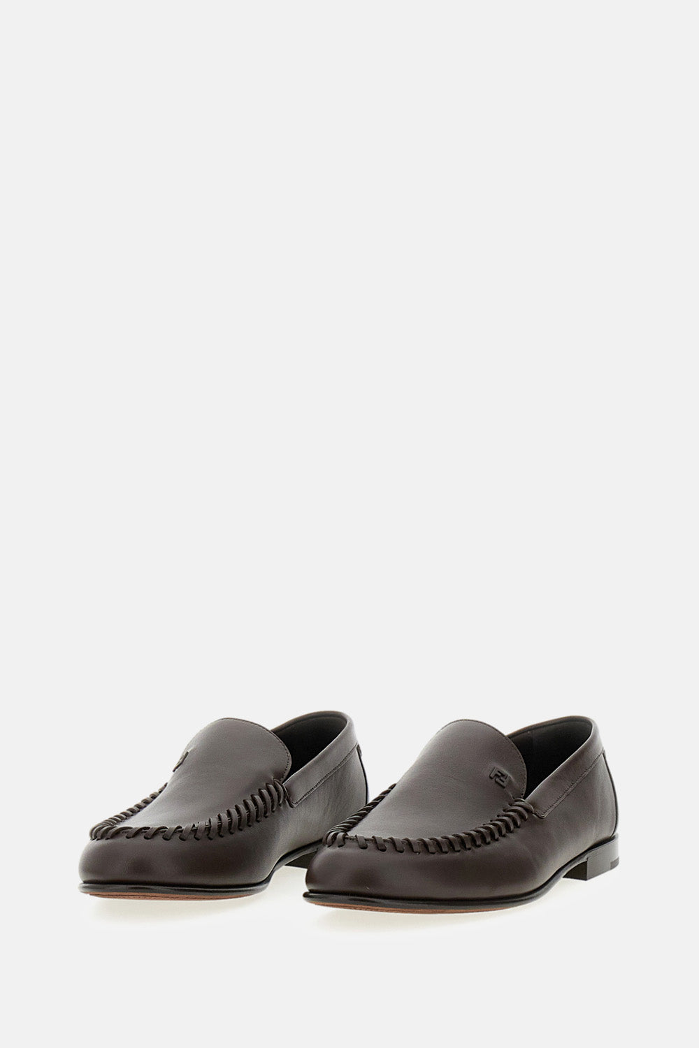 Fendi Men Woven Loafers FENDI
