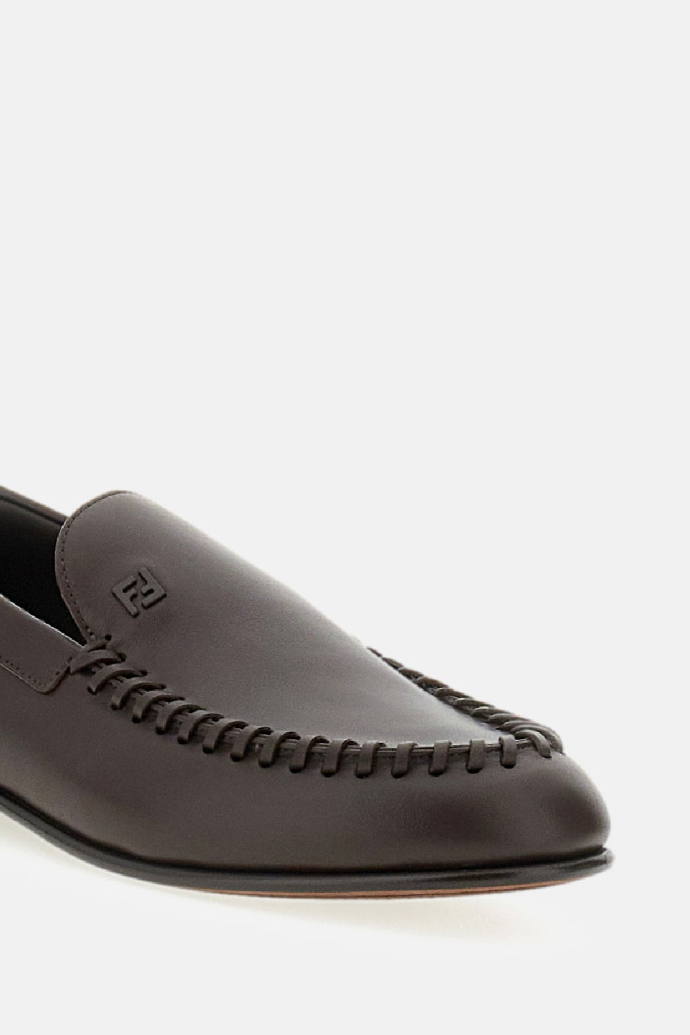 Fendi Men Woven Loafers FENDI