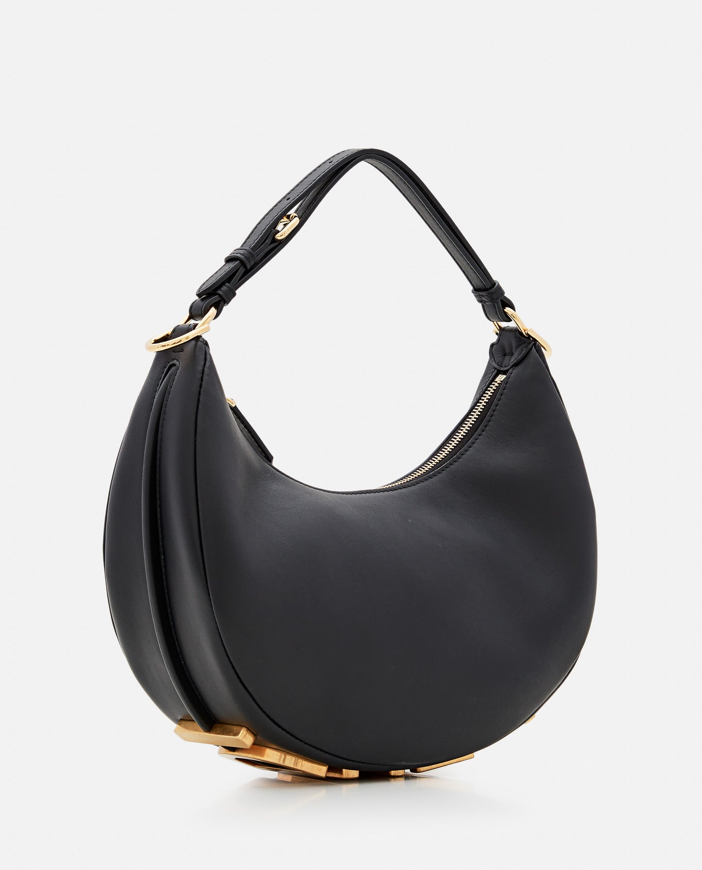 Fendi Women Small Fendigraphy Leather Shoulder Bag FENDI