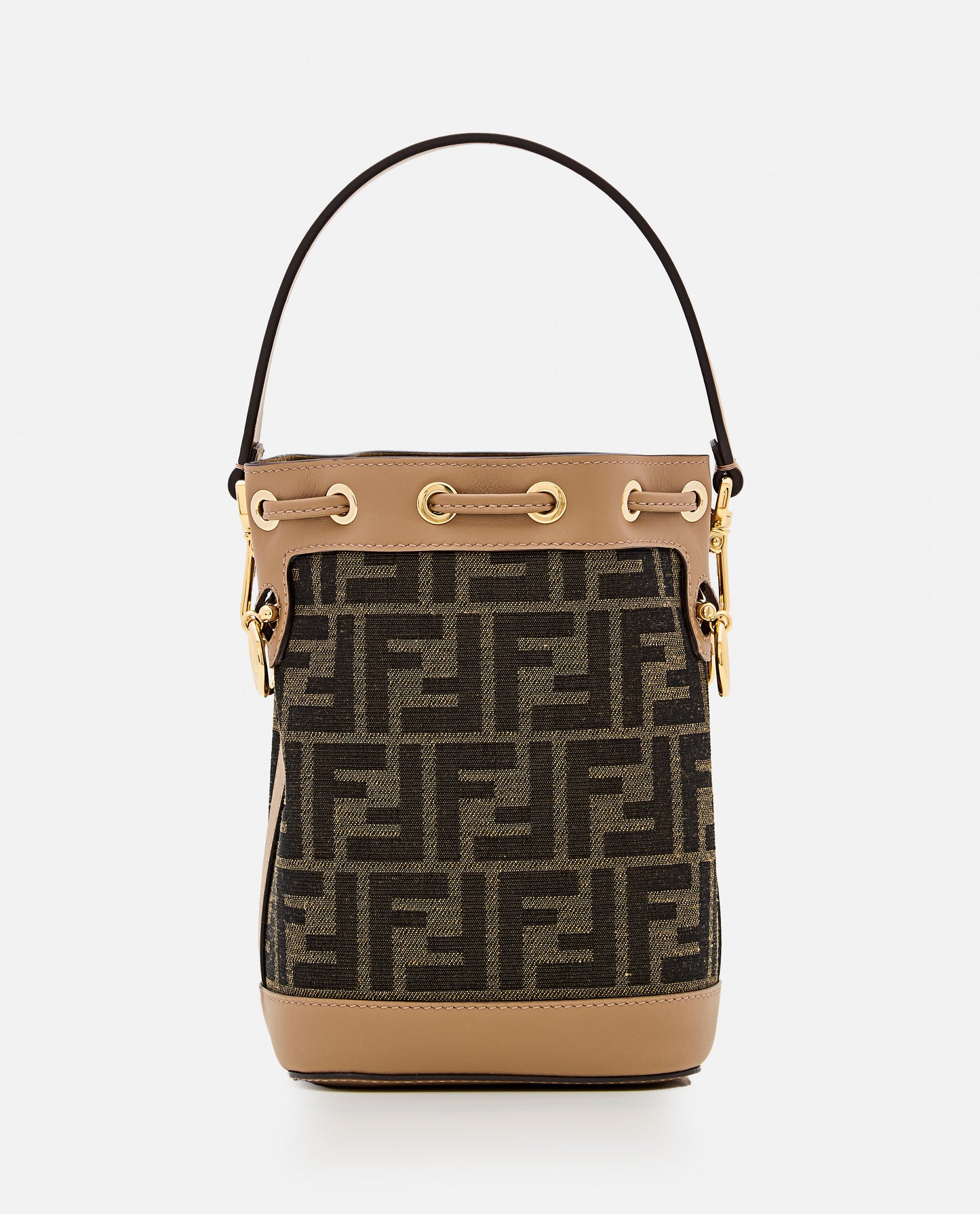 Fendi Women Mini Mon Tresor Jacquard Bag FENDI
