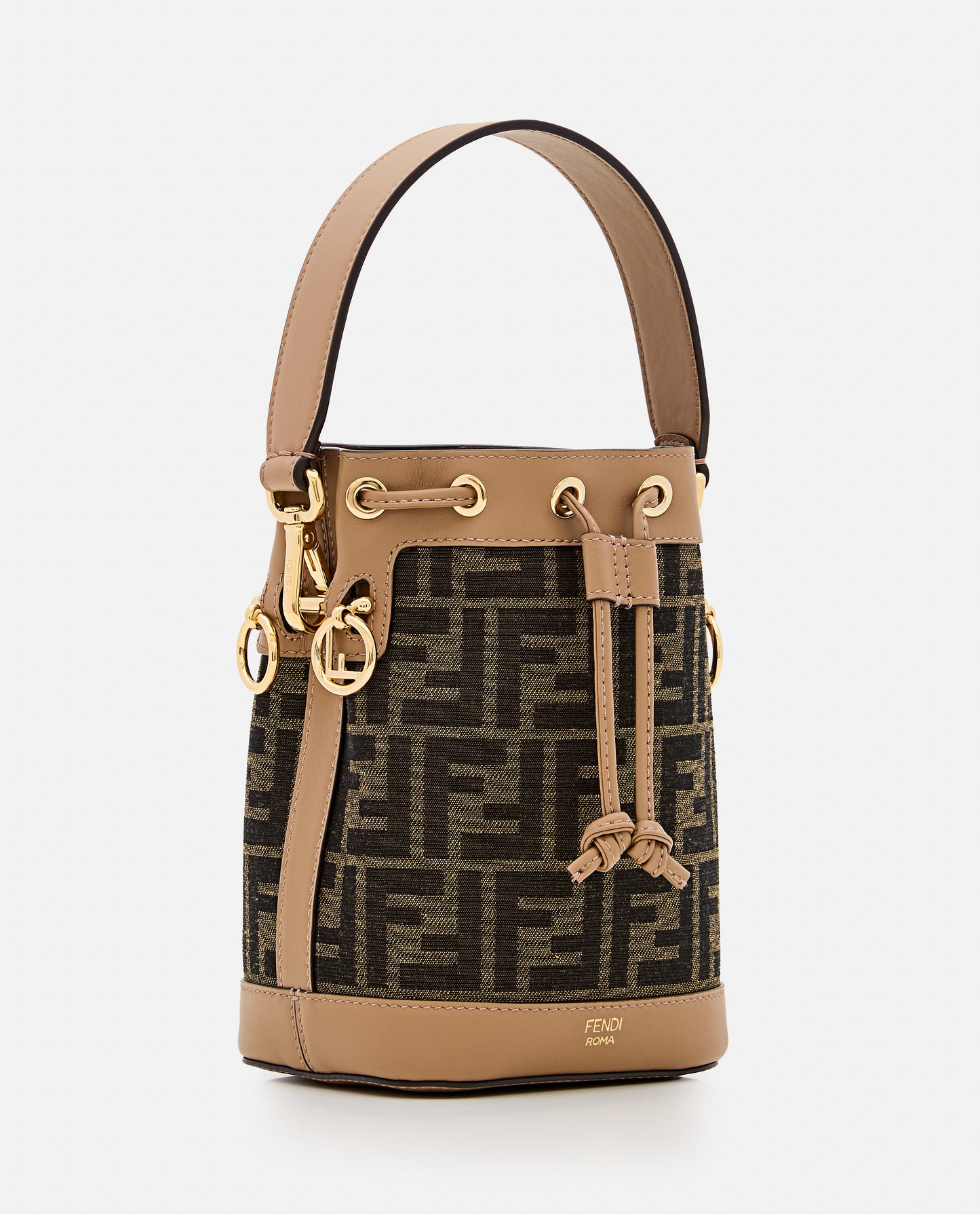Fendi Women Mini Mon Tresor Jacquard Bag FENDI
