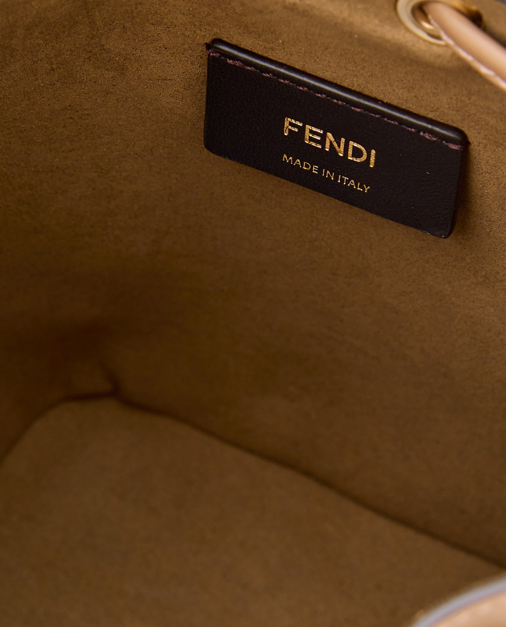 Fendi Women Mini Mon Tresor Jacquard Bag FENDI