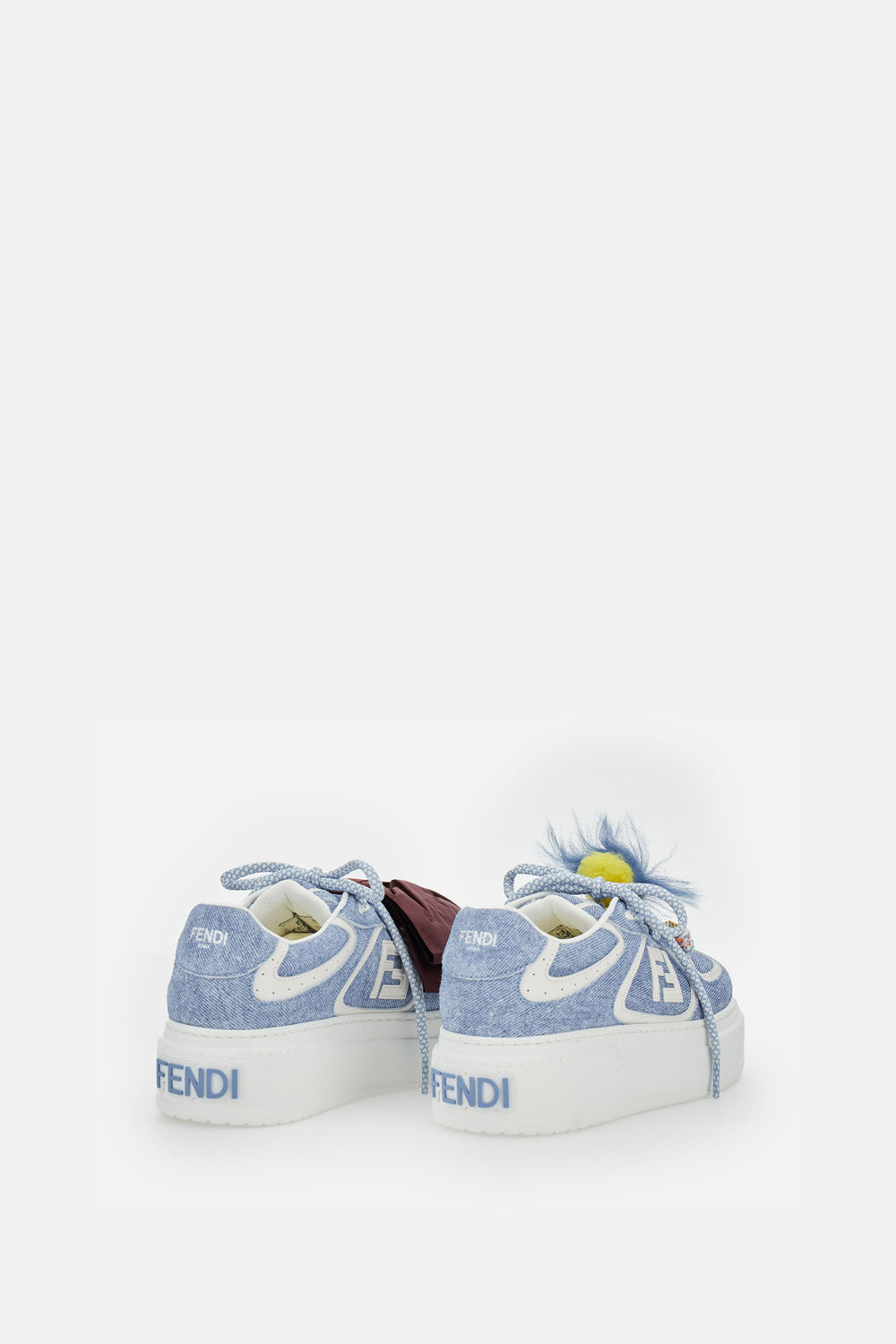 Fendi Women Fendi Match Denim Sneakers FENDI
