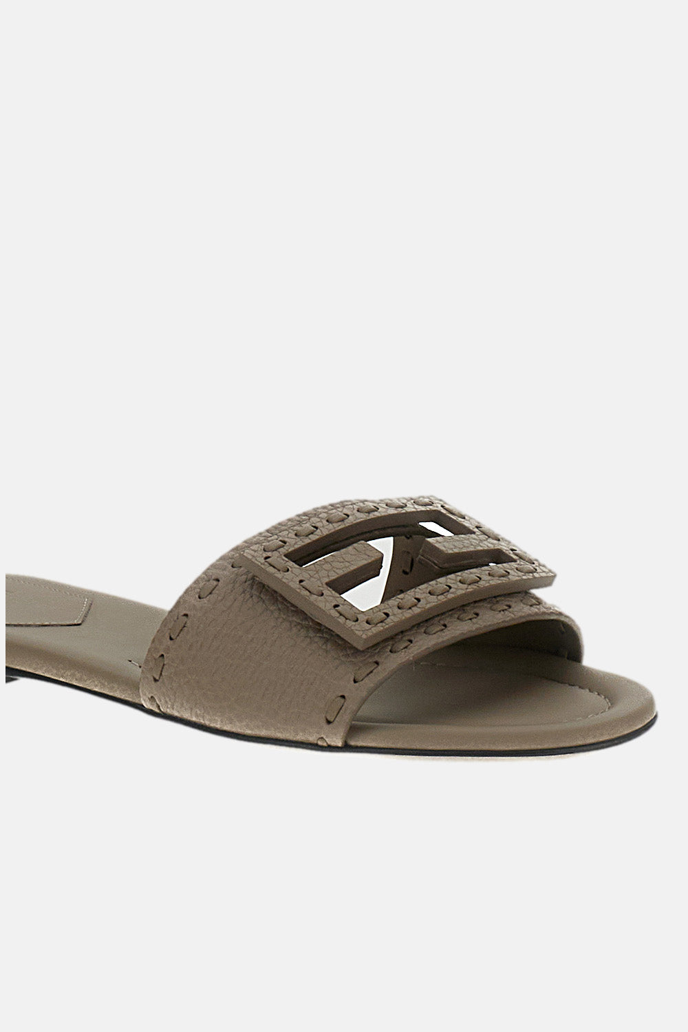 Fendi Women Leather Slides FENDI