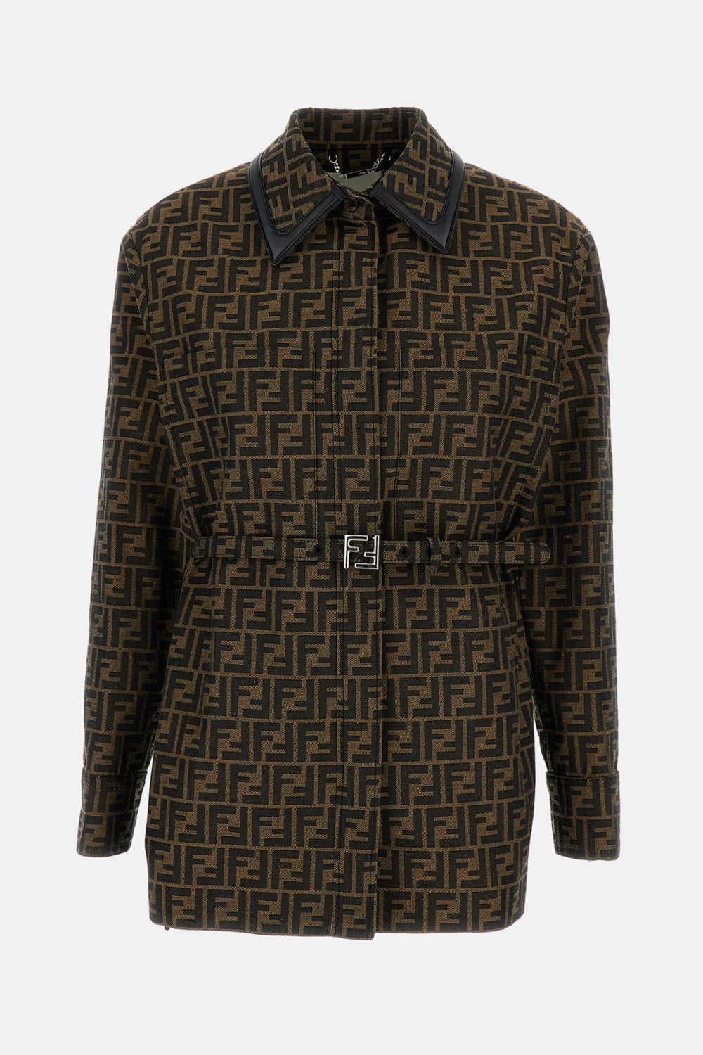 Fendi Women Ff Canvas Jacket FENDI
