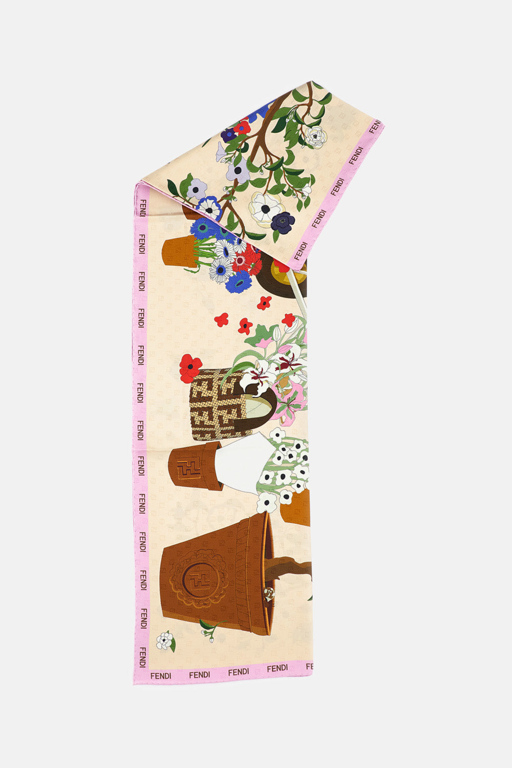 Fendi Women Fendi Gardening Printed Foulard FENDI