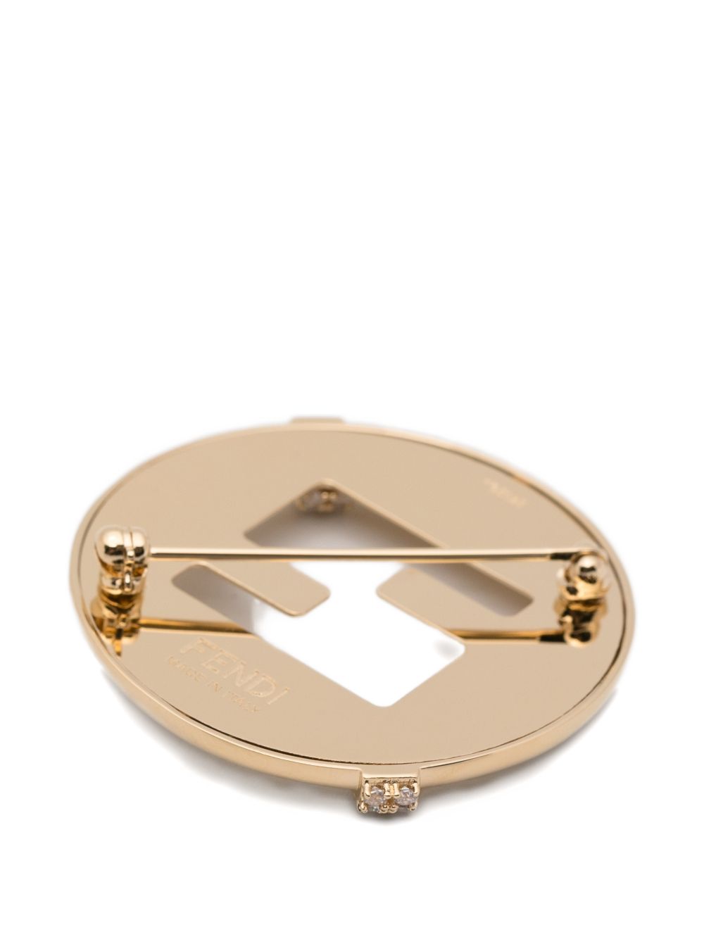 Fendi Women Ever Round Brooch FENDI