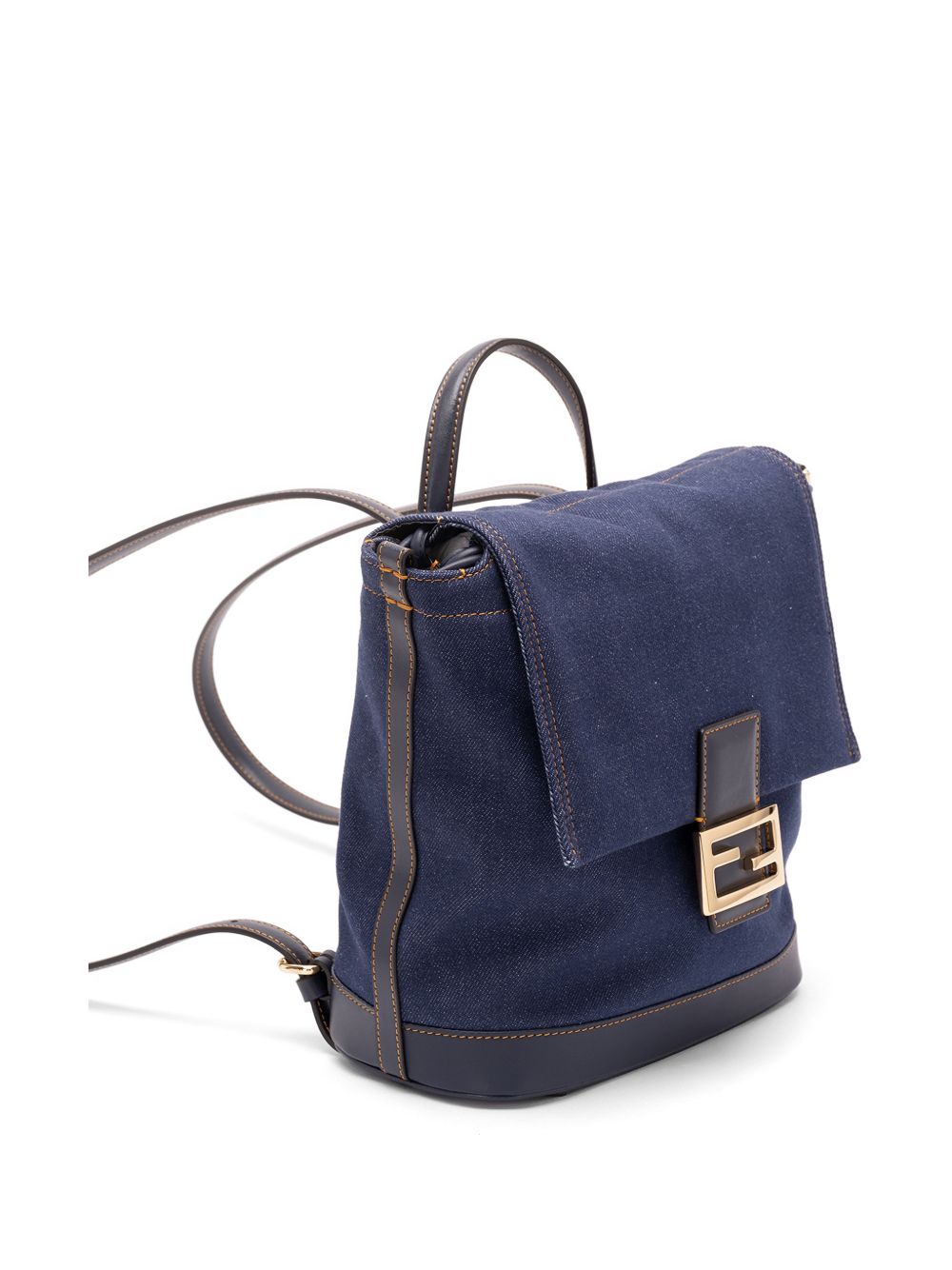 Fendi Women Small Denim Backpack FENDI