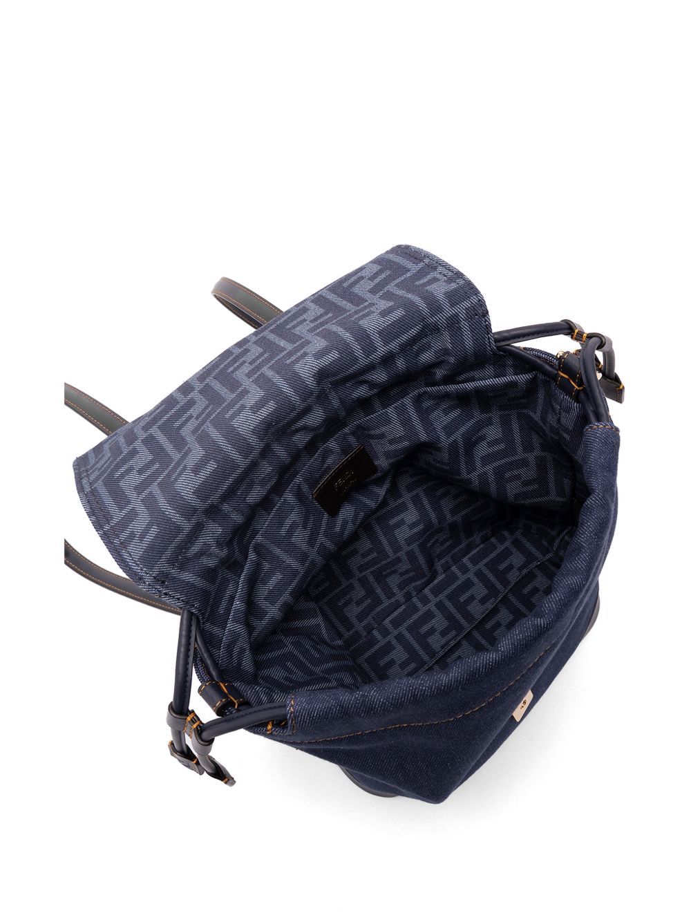 Fendi Women Small Denim Backpack FENDI