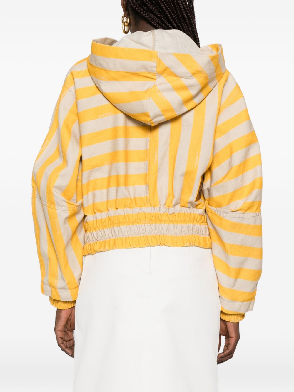 Fendi Women Striped Blouson Jacket