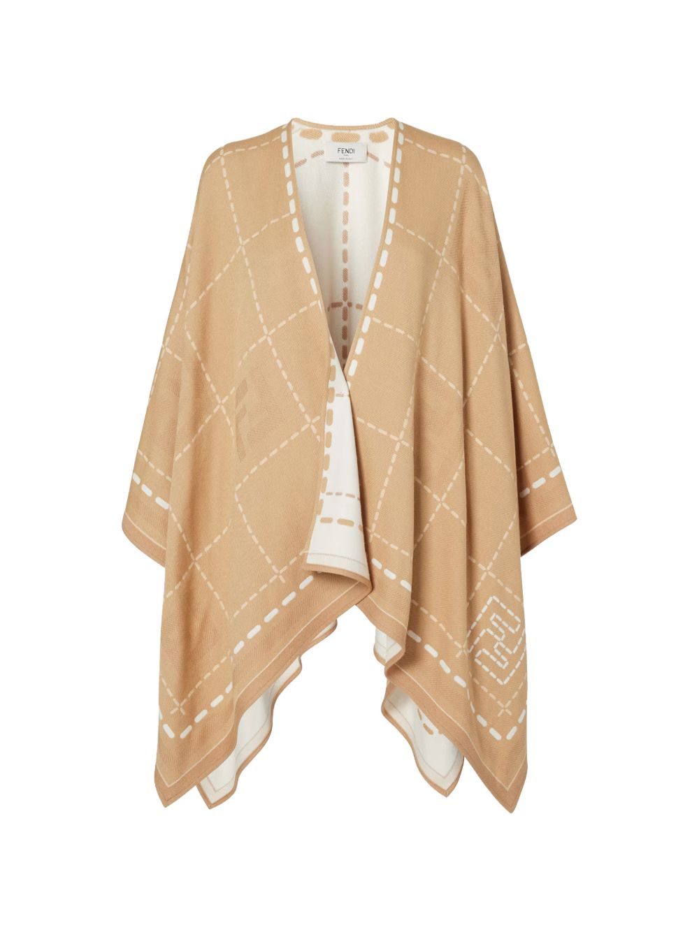 Fendi Women Wool Poncho FENDI