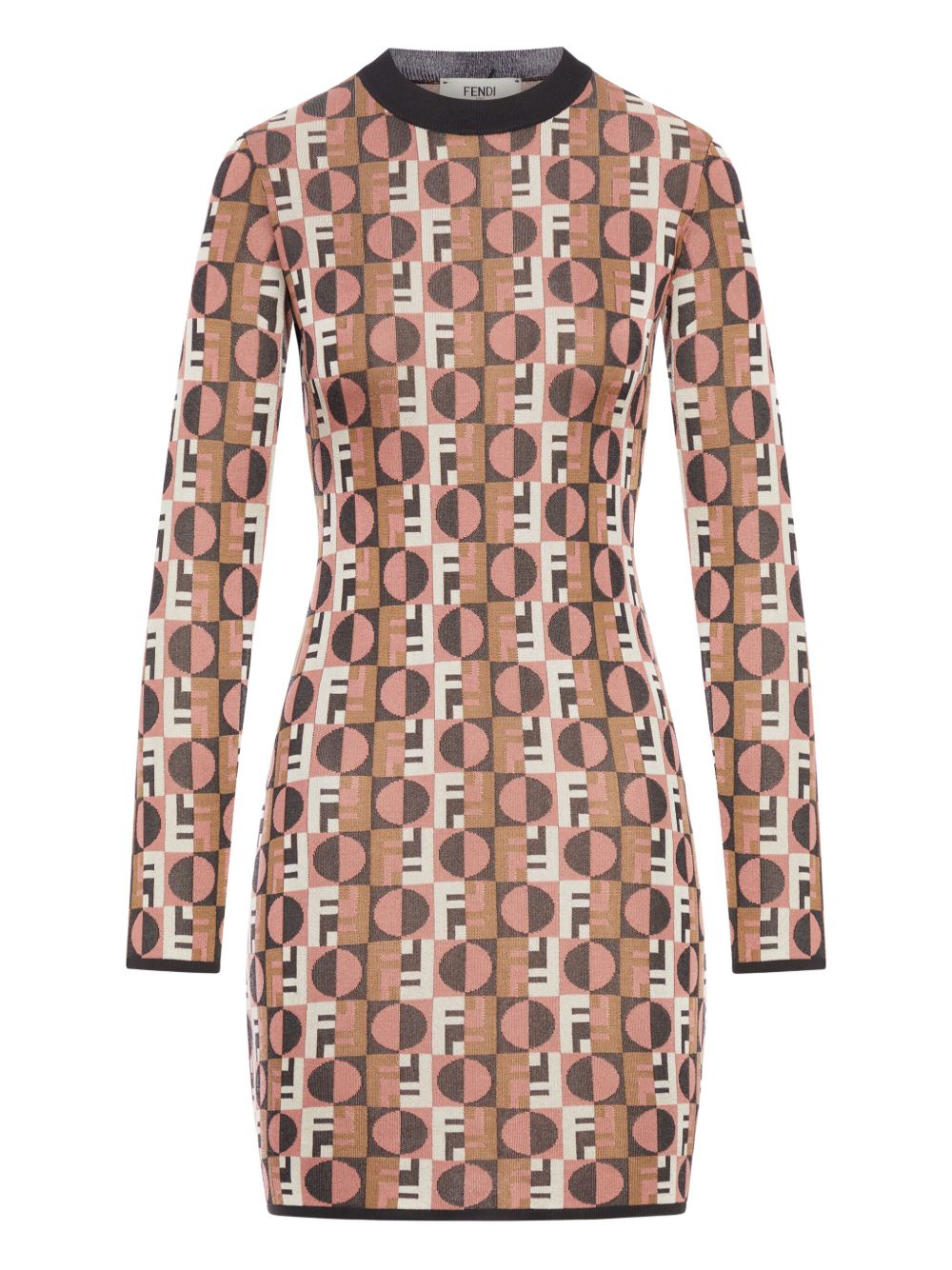 Fendi Women Fendi Optical Mini Dress FENDI