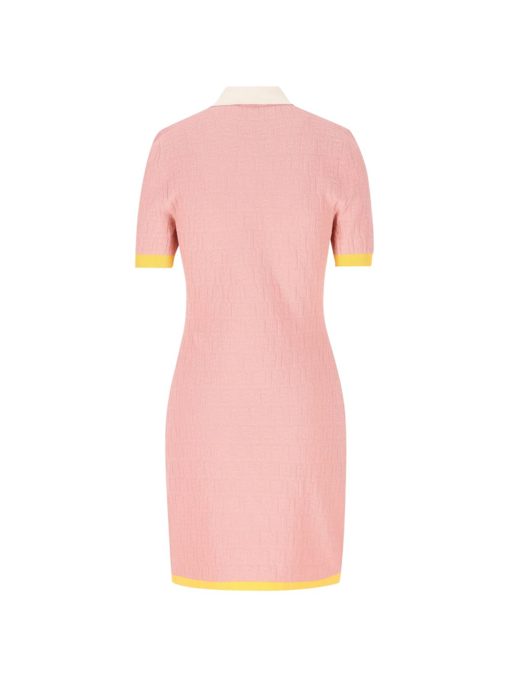 Fendi Women Cotton And Silk Blend Short Dress FENDI