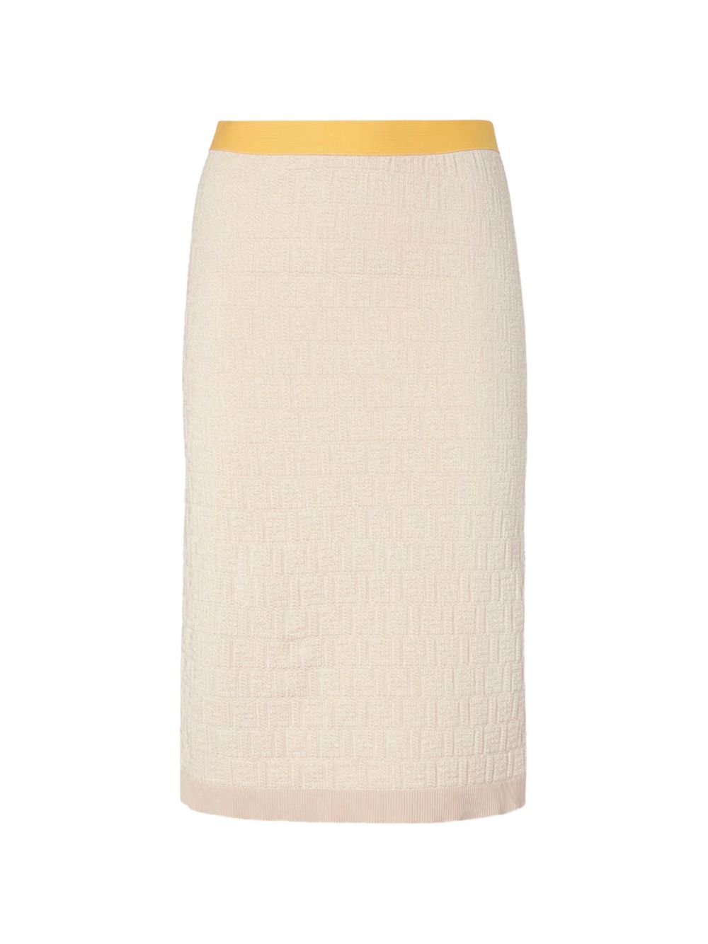 Fendi Women Cotton And Silk Blend Skirt FENDI