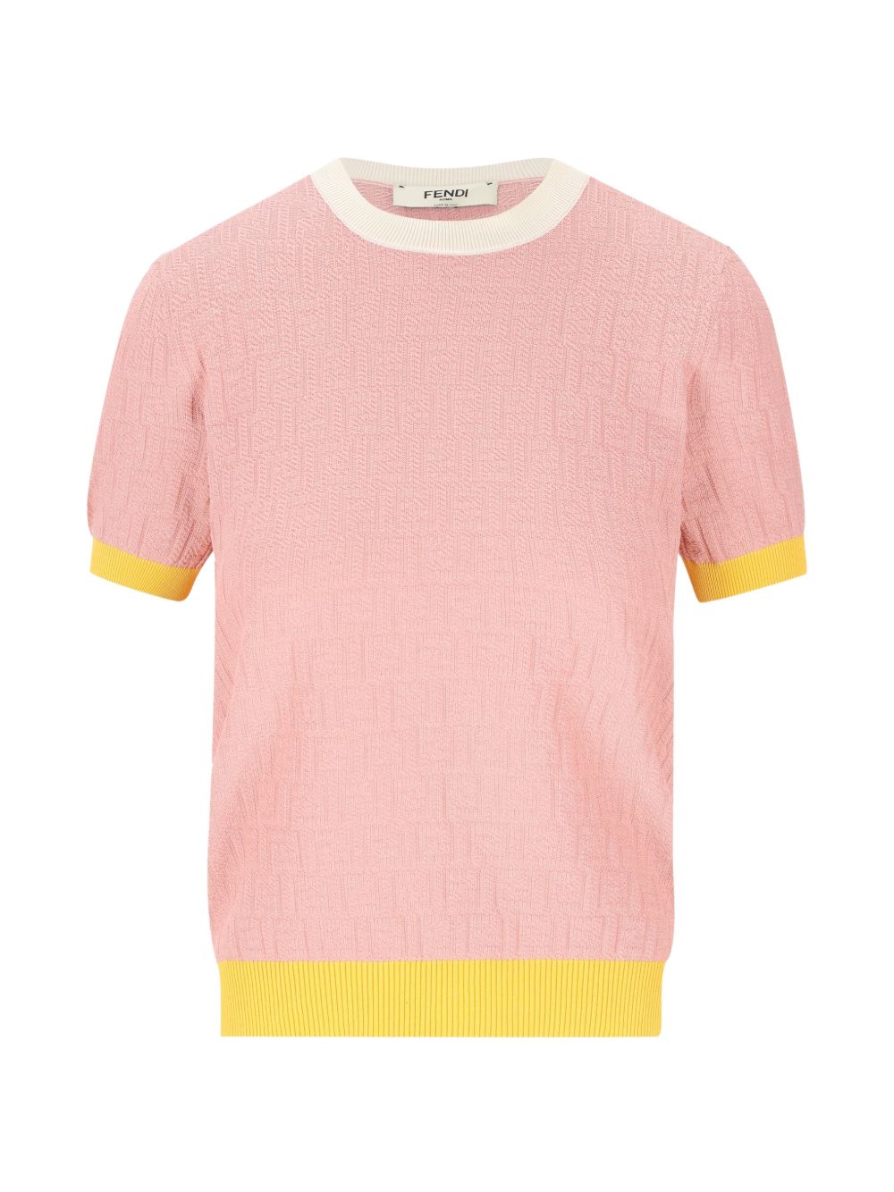 Fendi Women Cotton And Silk Blend Sweater FENDI