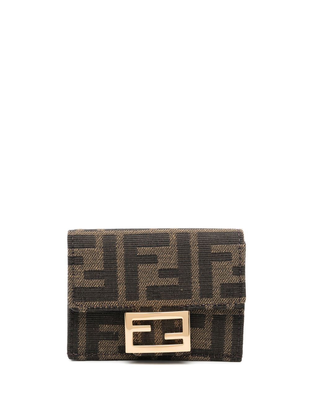 Fendi Women Baguette Micro Trifold Wallet FENDI